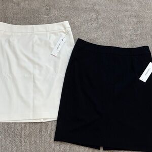 Calvin Klein Classic Fit Straight Lux Suit Skirt